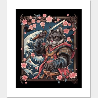 Cat Ninja Mastery Purr-fect Guardian Posters and Art